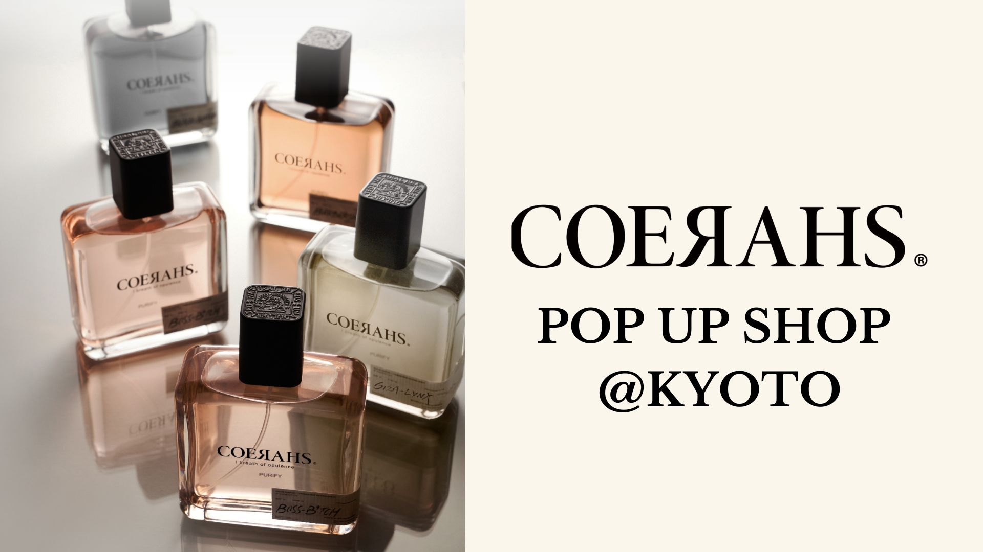 【コエラス】POP UP SHOP 開催中!!〈大丸京都店〉